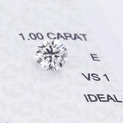 China hot sell 1ct Cvd And Hpht Lab Grown Diamond Def Color Price Per Carat from china for sale