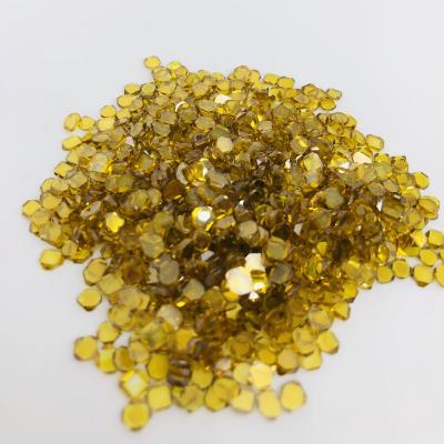 China MCD HTHP Single Crystal Synthetic Diamond Plate for Cutting Tools diamond HTHP yellow diamond for sale