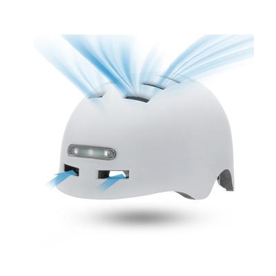 China Adult Bicycle Helmet With Usb Backlight , Wholesale Bicycle Helmets With Lights for sale