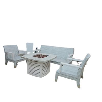 China Outdoor Weather Furniture Rattan Furniture Sofa Set Aluminum Outdoor Furniture for sale