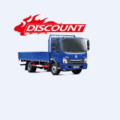 China Hot and big sales chinese chenglong truck 4x2 light cargo truck with single cab mini cargo van for discount 6000mmx1950mmx2800mm for sale