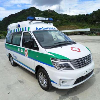 China High quality and hot selling Dongfeng hall type ambulance with ambulance car for sale Dongfeng M5 hall type ambulance for sale