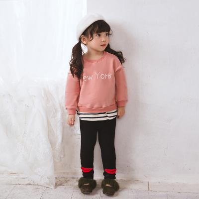 China Wholesale Price Child Clothing Letter Pattern Autumn Pullover Children Girls Casual Breathable Sweatshirt for sale