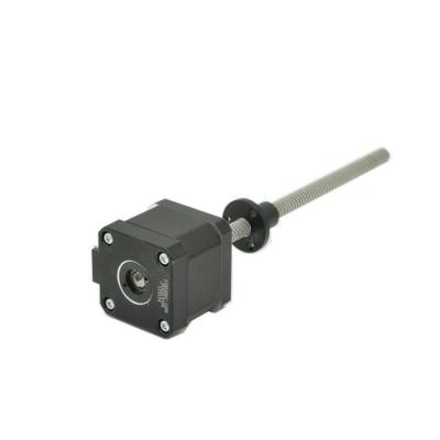 China Nema 17 Worm Stepper Motor With 50mm 42*42*40 Lead Screw TR8*8 for sale