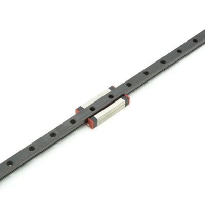 China Auto System Black MGN15 Linear Rail 500mm Length With MGN15C Or MGN15H Block for sale