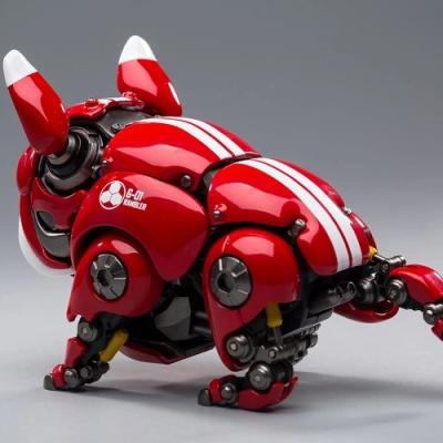 China Minimalist Bulldogs Mechanical Dog Ornaments Mechanical Pet Ornaments for sale