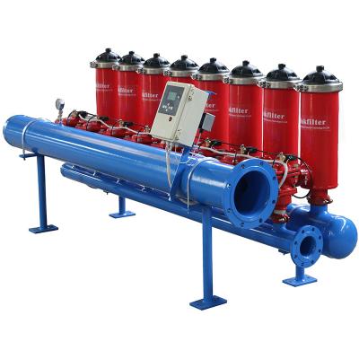 China Factory Automatic Backwash Sand Media Filter Drip Irrigation Sand Fertilizer Laminated Filter for sale