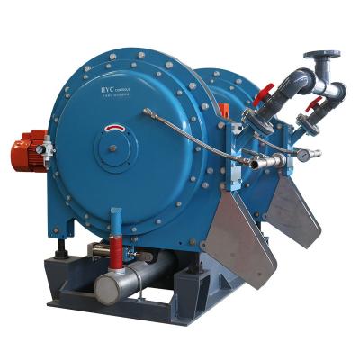 China Hotels Multi-plate Rotary Fan Mud Dewatering Screw Press Machine for sale