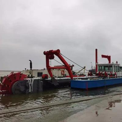 China New hydraulic suction cutter dredger cleaning machine for hotels/river sand/sand dredge boat for sale for sale