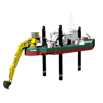 China Combined Hydraulic Excavator Boat Backhoe Dredge Machinery Repair Shops for sale