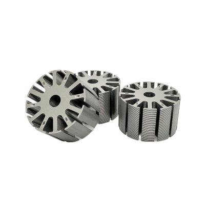 China Silicon Steel Customized Insulation Coating Motor Stator Rotor Electric Boost Rod Core Rotor Stator Core for sale