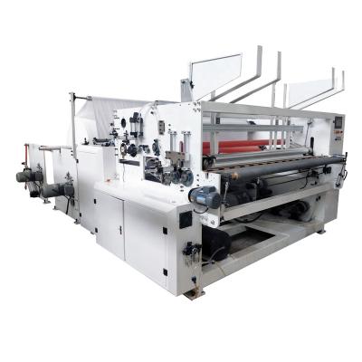 China Cheap factory small toilet paper tissue paper rewinding machine for sale