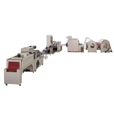 China Fully Automatic Maxi Automatic Paper Towel Roll Making Machine Production Line for sale