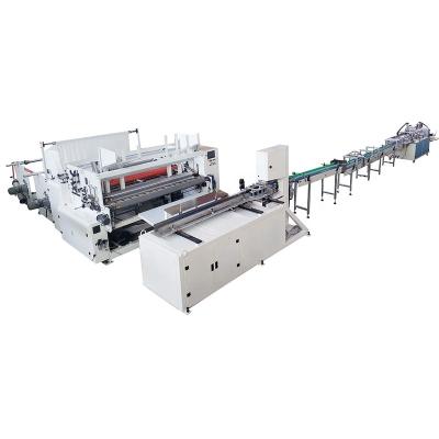 China Full Automatic Small Toilet Paper Roll Making Machine Production Line With Cheap Price for sale