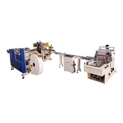 China Automatic Disposable Hygiene Products Facial Tissue Paper Folding Machine Production Line for sale