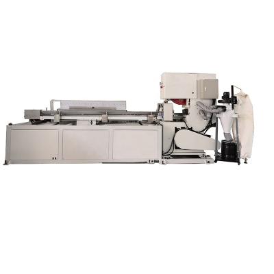 China Automatic Factory Toilet Paper Maxi Tissue Paper Roll Strip Saw Cutting Machine for sale