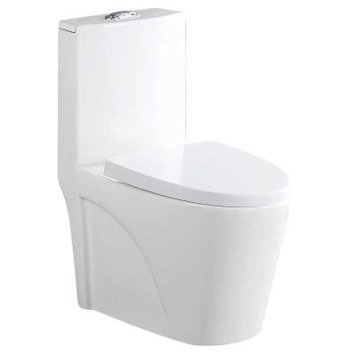 China Newest Design Double-Flow Popular Product Good Quality Cheap Ceramic Bathroom One Piece Toilet for sale