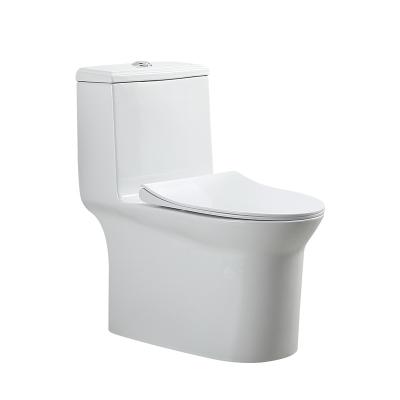 China Best Selling Double-Flow Floor Stand All In One Luxury Button Ceram Flush Toilet Bowl for sale