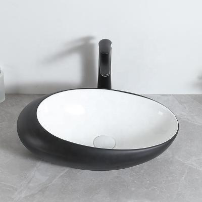 China Matt Black Cross Hair Bathroom Wash Hand Basin Categories EUROPEAN Consolidation for sale