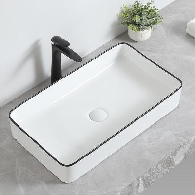 China 1300 Degree Fired 3d Model Design Toilet Wash Bathroom Basin Wholesale High Quality Rich for sale