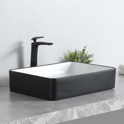 China Modern Low Price Guaranteed Matt Black Water Closet And Quality Ceramic Wash Hand Basin Holder for sale