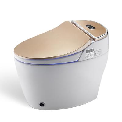 China Popular Remote Control Luxurious Automatic Operation Luxury Floor Standing Bowl Smart Wc Toilet for sale