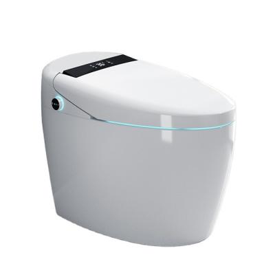 China Automatic Operation Easy Cleaning With Heating Function Ceramic One Piece Smart Toilet for sale