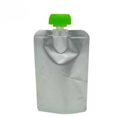 China Matte Spouted Pouches Juice Drinking Packaging Pouch Glossy Moisture Proof Custom Aluminum Foil Holder for sale