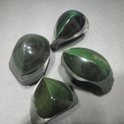 China China wholesale natural raw obsidian obsidian rough crystal stone heart for sale for sale