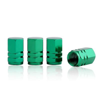 China Aluminum Green 8V1 Aluminum Tire Valve Cover 300 Pieces In A Box Usa Stock Drop Shipping for sale