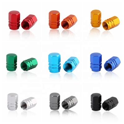 China Automotive Spare Parts High Performance Car Tire Wheel Aluminum Valve Covers for sale