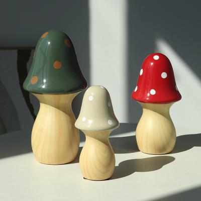 China Viable Modern Home Decor Accessories Diffuse 3pcs Craft Ornaments Ceramic Decoration Shape Set for sale