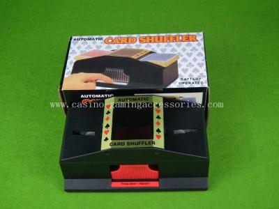 China Attractive Quiet Electronic Card Shuffler Machine Portable For Playing Cards for sale