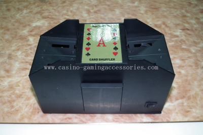 China Metal Playing Card Electric Card Shuffler Machine Convenient 27x17x14.5 cm for sale