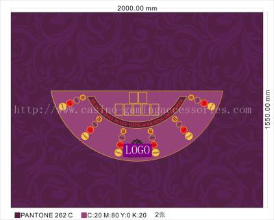 Chine Nappe de tisonnier de casino/nappe des Caraïbes Oilproof antipoussière ignifuge de casino à vendre