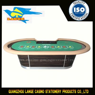 China Green 96'' MDF+ Solid Wood Casino Gaming Tables For Home Playing for sale