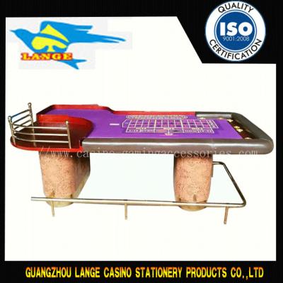 China 8.5kg Roulette Wheels Table Purple Camphor Wood Casino Roulette Gaming Table for sale