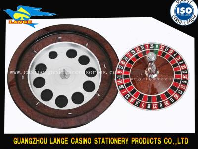 China 8.5kg Luxury Wooden Russian Roulette Wheel / Wood Roulette / Casino Roulette for sale