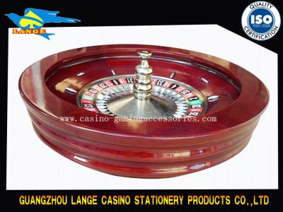 China Folding Round Solid Wood French Roulette Wheels With SGS Certification for sale