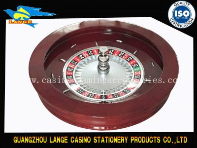 China The Diameter 32inch European Roulette Wheels Yellow and Red Color for sale