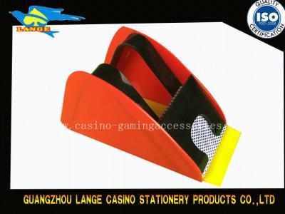 China Colorful Luxury Casino Card Shoe , 1 Deck Gaming Poker Club Dealer Shoe for sale