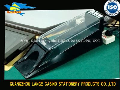 China Computer Control Casino Card Shoe Plastic Blackjack Automatic Dealing Shoe for sale