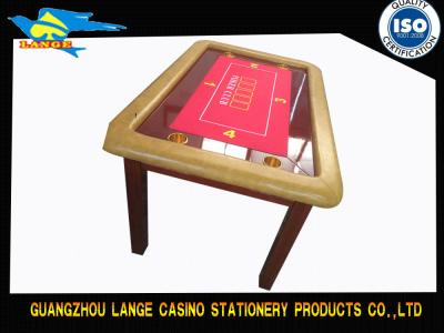 China Personalized Texas Holdem Table Luxury Casino Poker Table With Four Wooden Legs for sale