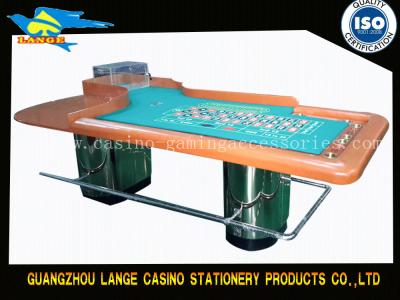 China 110 Inch American Casino Roulette Table With Deluxe 32inch Roueltte Wheels for sale