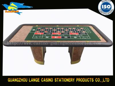 China Fireproof Crap Layout Casino Crap Table , Casino Exclusive Sci Bo Crap Dice Table for sale