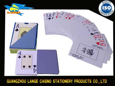 China Cartões plásticos do pôquer de Texas Holdem dos acessórios feitos sob encomenda do casino do cartão de jogo do logotipo à venda