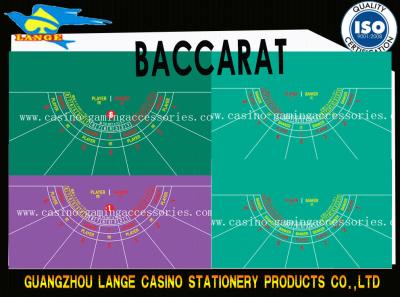 China Douane 7 van de de Pooklijst van het Spelerscasino van de de Doekbaccarat Gevoelde Super Luxe Gevoelde de Pooklijst Hoogste Te koop