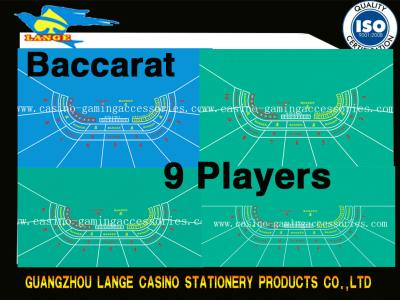 Cina Progetti la disposizione per il cliente del baccarat per 7/8/9/11/15/16 dei giocatori in vendita