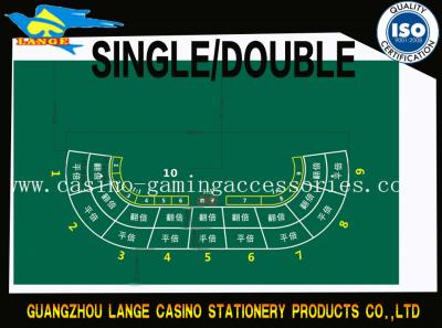 Cina La tovaglia della schifezza di richiesta/poker del casinò ha ritenuto la copertura 250*150cm della Tabella del gioco in vendita