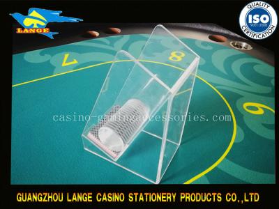 China Acrylic Casino Accessories Casino Discard Holder 242*155*102mm for sale